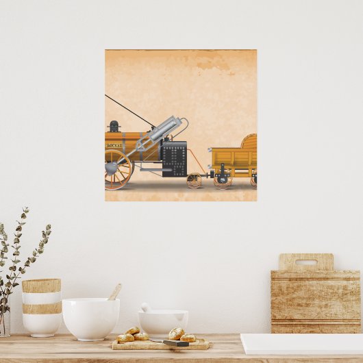 ロケット ポスター (キッチン)