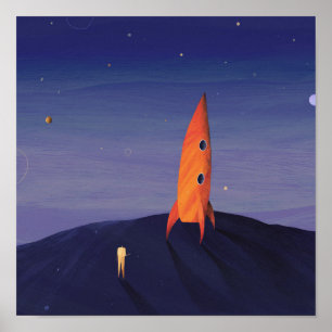 ロケット ポスター