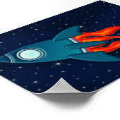 ロケット ポスター (角)