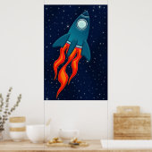ロケット ポスター (キッチン)