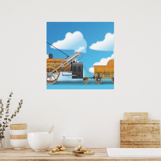 ロケット ポスター (キッチン)