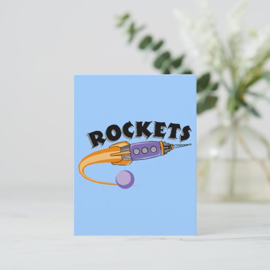 ロケット ポストカード (スタンド正面)
