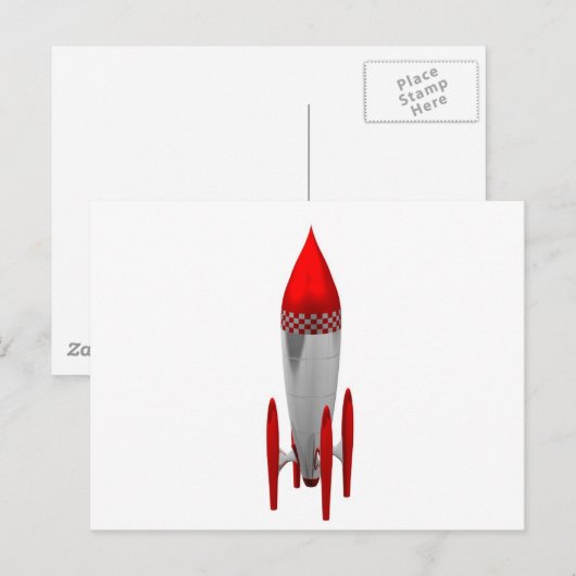 ロケット ポストカード (正面/裏面)