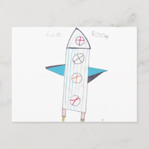 ロケット ポストカード