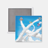 ロケット！ マグネット (正面/裏面)