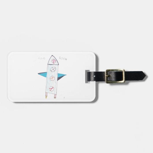 ロケット ラゲッジタグ (正面横)