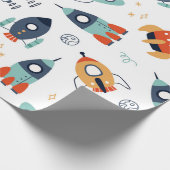 ロケット ラッピングペーパー (角)