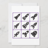 ロケット 招待状 (正面)