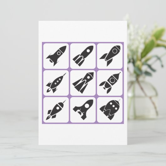 ロケット 招待状 (スタンド正面)