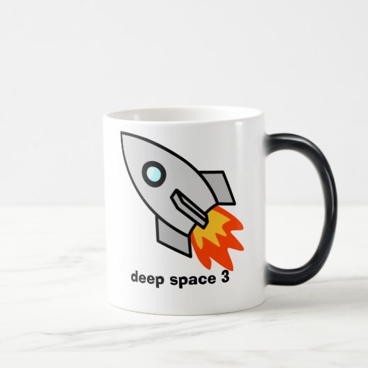 ロケット、深宇宙3 モーフィングマグカップ (右)