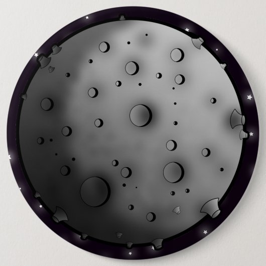 ロケット 缶バッジ (正面)