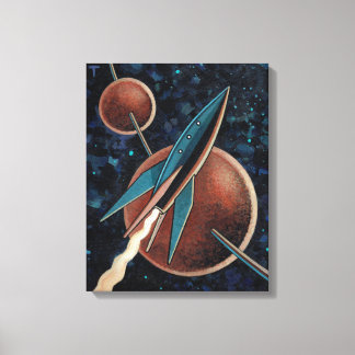 ロケット#123 キャンバスプリント