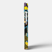 ロケット,1950年クラシックのSF漫画へ Case-Mate iPhoneケース (裏面 / 左)