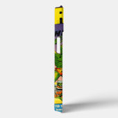 ロケット,1950年クラシックのSF漫画へ Case-Mate iPhoneケース (裏面 / 右)