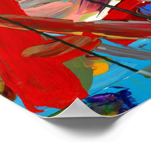 ロケット#19 ポスター (角)