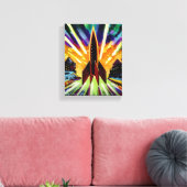 ロケット#25 キャンバスプリント (インサイチュ (リビング))