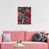 ロケット#55 キャンバスプリント (インサイチュ (リビング))