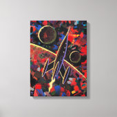 ロケット#55 キャンバスプリント (正面)