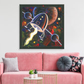 ロケット#76 キャンバスプリント (インサイチュ (リビング))