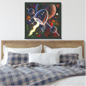 ロケット#76 キャンバスプリント (インサイチュ (寝室))