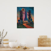 ロケット#85 ポスター (キッチン)