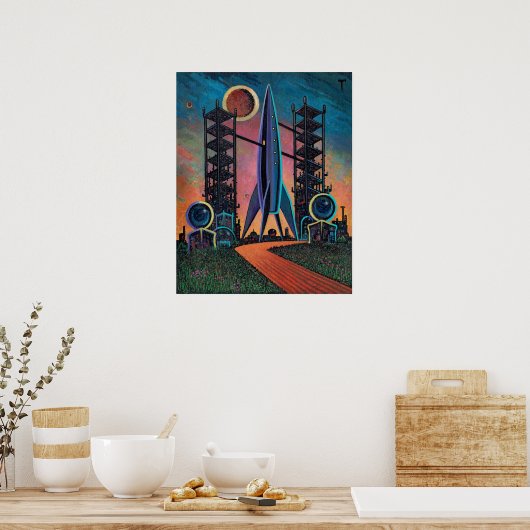 ロケット#85 ポスター (キッチン)