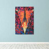 ロケット#95 キャンバスプリント (インサイチュ (ウッドフロア))