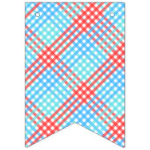 ロケポップ・アートのット、小さいプレイド バンティングフラッグ (第2の旗)