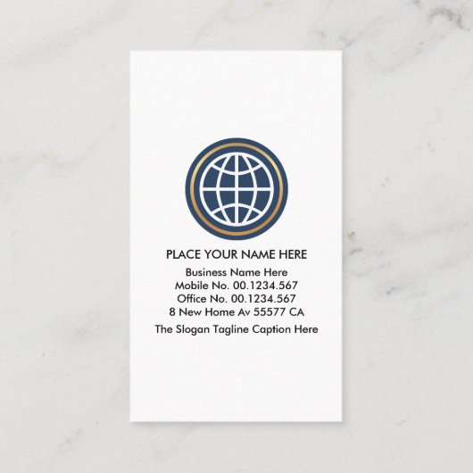 ロケーションアイコンを移動している 名刺 (裏面)