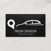 ロケータマーカー | 車のロゴ 名刺 (正面)