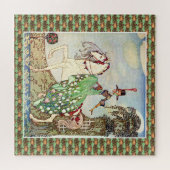 ロココおとぎ話の王女の乗馬 ジグソーパズル (横)