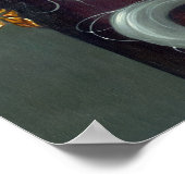 ロココのラプンツェルのゴシック童話アートプリント ポスター (角)