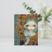 「ロココのラプンツェル」はがき ポストカード (スタンド正面)