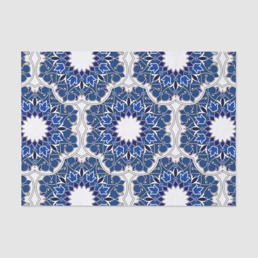 ロココインディゴビューティフル 薄葉紙 (正面)