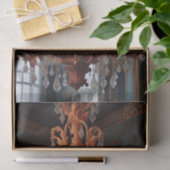 ロココエレガンスシャンデリアデクページ | 華美 薄葉紙 (ギフト)