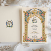 ロココエレガント結婚式招待状 招待状