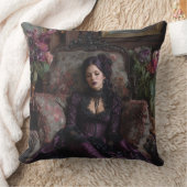 ロココゴシック女性 クッション (ブランケット)