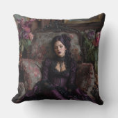 ロココゴシック女性 クッション (正面)