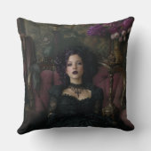 ロココゴシック女性 クッション (裏面)