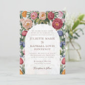 ロココバロックフローラオールインワン結婚ズ 招待状 (スタンド正面)