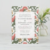 ロココバロックフローラオールインワン結婚ズ 招待状 (スタンド正面)