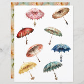 ロココパラソルを切り抜く (正面/裏面)