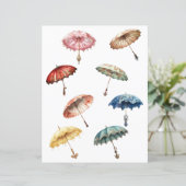 ロココパラソルを切り抜く (スタンド正面)