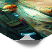 ロココフューチャーSci-Fiファンタジー ポスター (角)