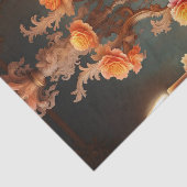 ロココフランスのシャンデリア4デクページ紙 薄葉紙 (詳細)