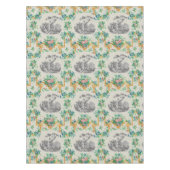 ロココフランスのフランソワブッチャーヴィネット模様 テーブルクロス (正面)