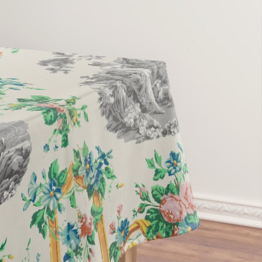 ロココフランスのフランソワブッチャーヴィネット模様 テーブルクロス (インサイチュ)