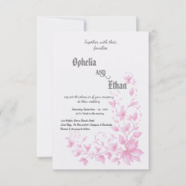 ロココフローラヴィンテージ招待状 招待状