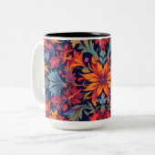 ロココブロッサム ツートーンマグカップ (正面左)