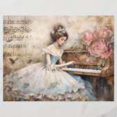 ロココプリンセススクラップブック紙 (正面)